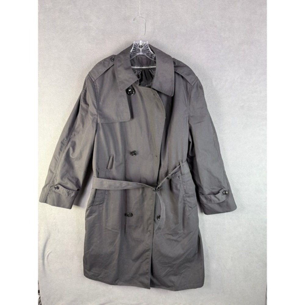 DSCP Garrison Collection Men All Weather Coat 40S‎ Military Belted Trench NWT
